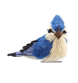 Kurt Adler Blue Jay With Clip Bird Ornament Position L