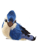 Kurt Adler Blue Jay With Clip Bird Ornament Position R