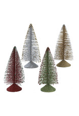 Kurt Adler Miniature Glittered Christmas Tree Tabletop Decor 16 Asst