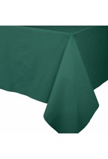 Caspari Paper Linen Solid Table Cover In Hunter Green