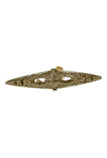 Kurt Adler Tree Toppers 8" Un-Lit Champagne Gold Star Treetop