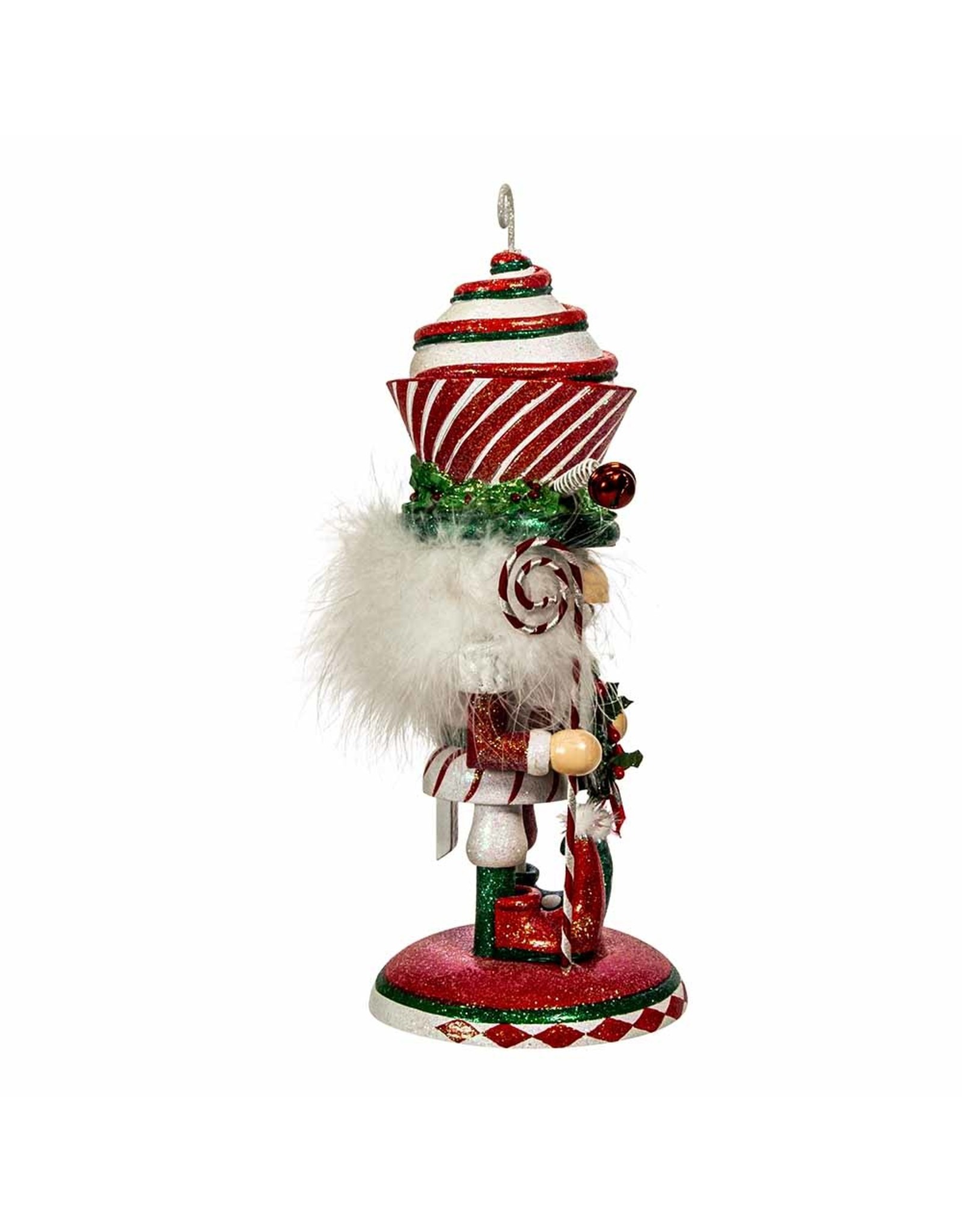 Kurt Adler Hollywood Nutcrackers Cupcake Hat Nutcracker 12 Inch