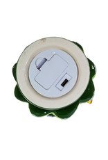 Kurt Adler Ceramic Green Christmas Tree LED Lights Battery-Operated Kurt Adler Ceramic Green Christmas Tree LED Lights Battery-Operated