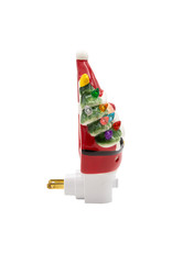 Kurt Adler Santa With Christmas Tree Night Light