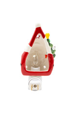 Kurt Adler Santa With Christmas Tree Night Light