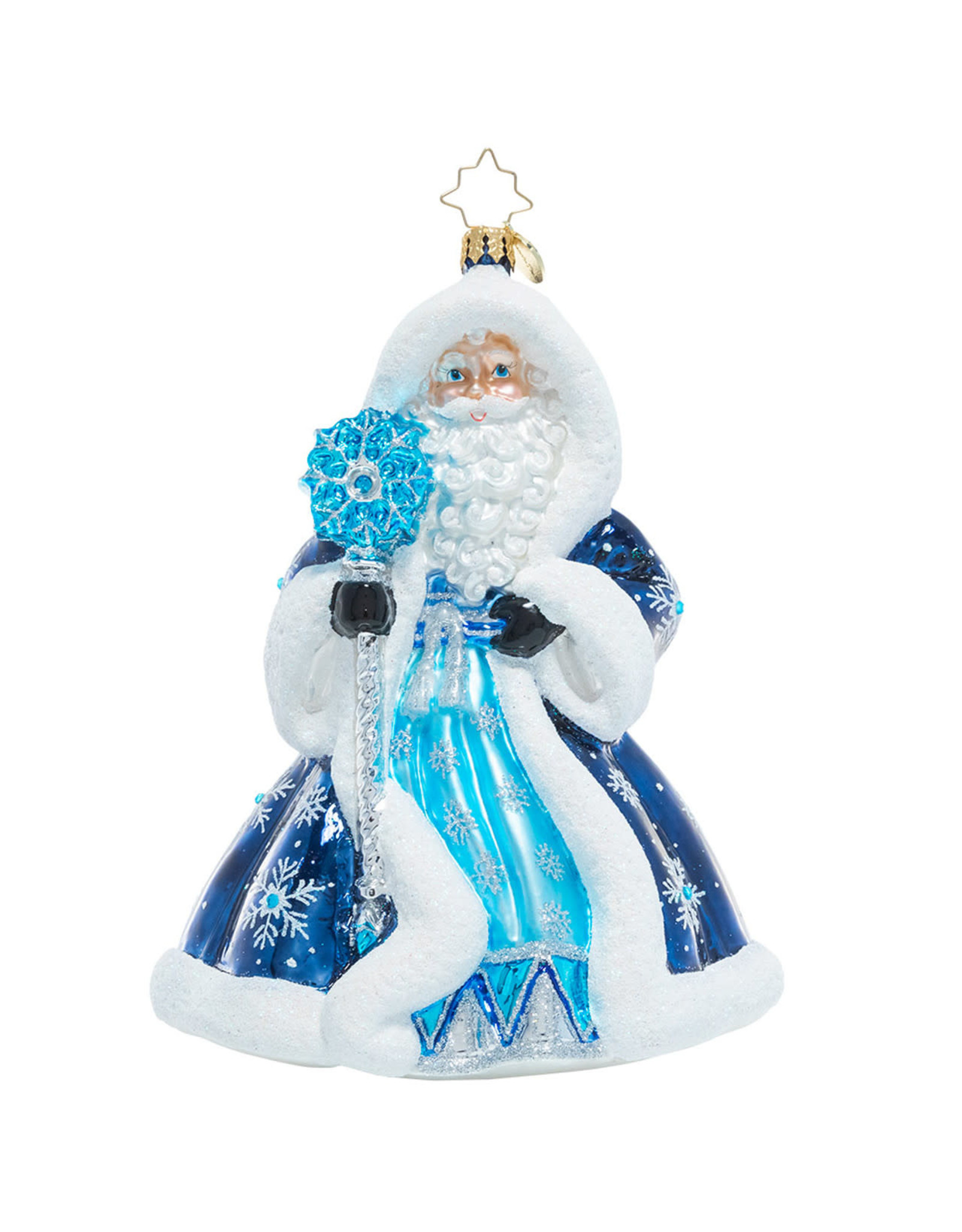 Christopher Radko Winter Dream Santa Christmas Ornament