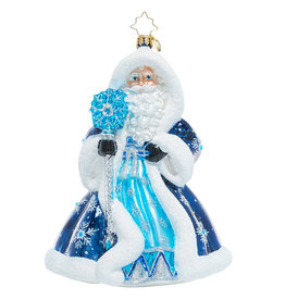 Christopher Radko Winter Dream Santa Christmas Ornament