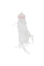 kat + annie Feathered Jellyfish Christmas Ornament