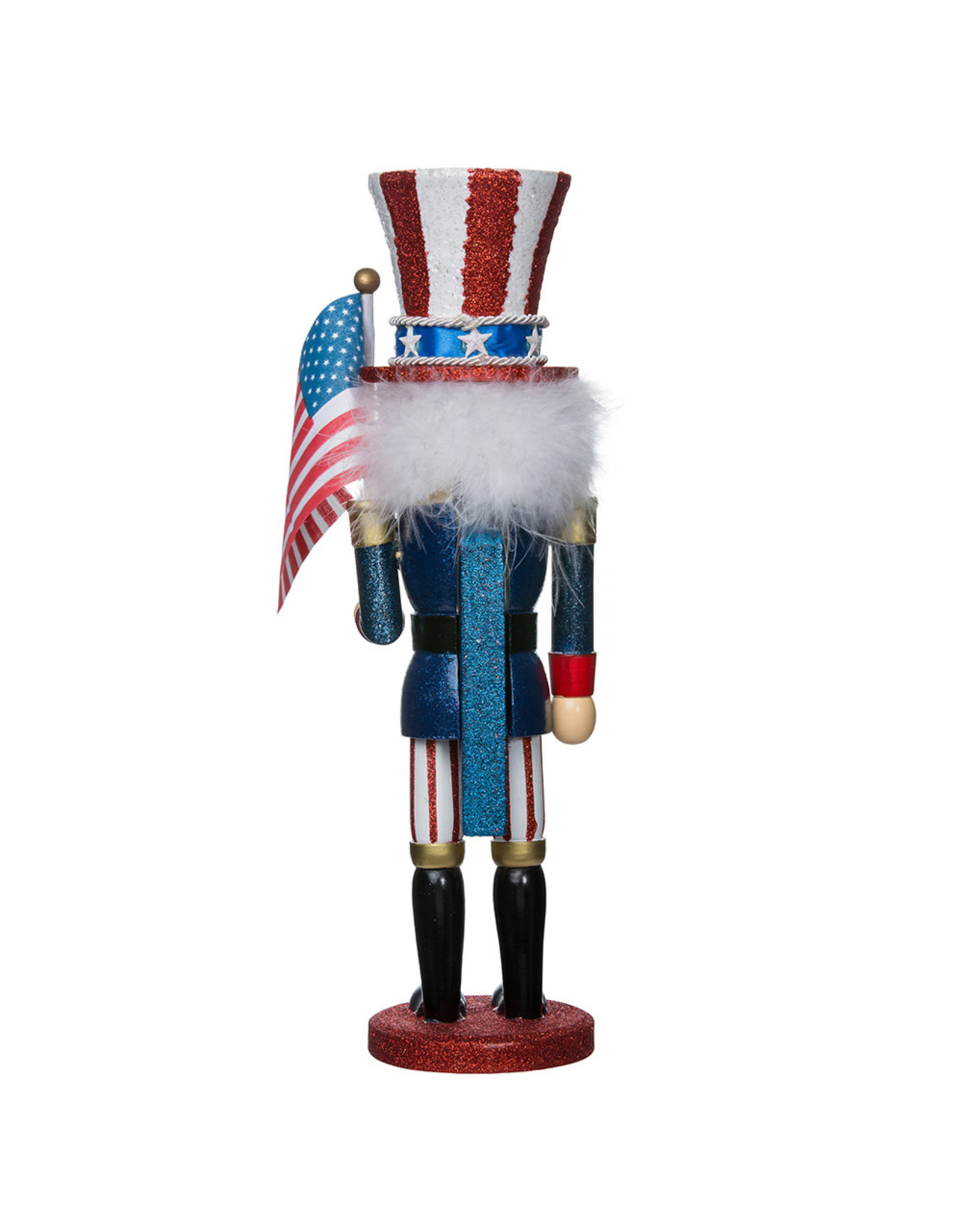 Kurt Adler Uncle Sam Nutcracker Patriotic 15 Inch Hollywood Nutcracker