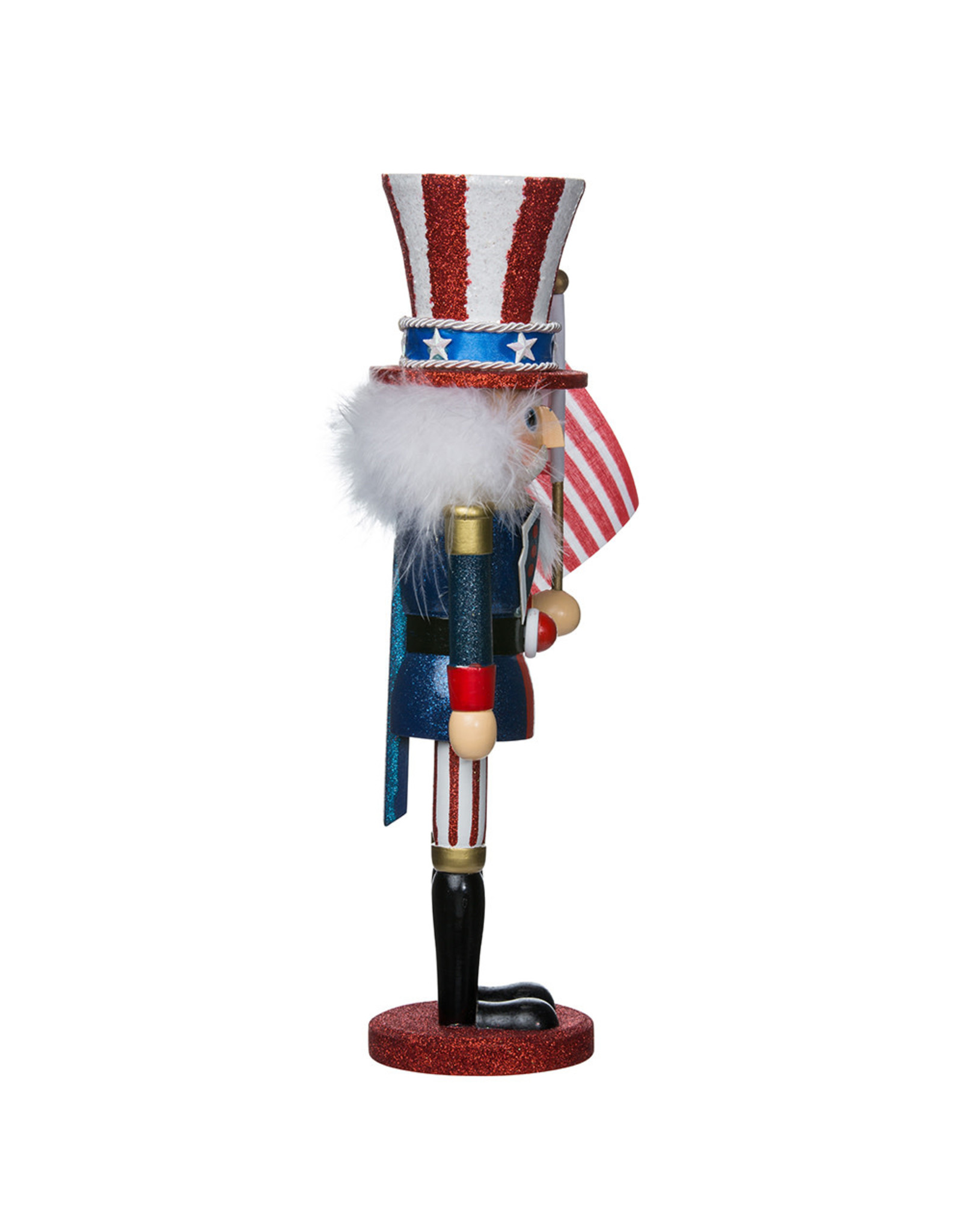 Kurt Adler Uncle Sam Nutcracker Patriotic 15 Inch Hollywood Nutcracker