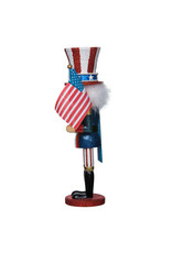 Kurt Adler Uncle Sam Nutcracker Patriotic 15 Inch Hollywood Nutcracker