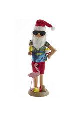 Kurt Adler Beach Santa Nutcracker 15 Inch Coastal Nutcracker