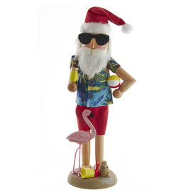 Kurt Adler Beach Santa Nutcracker 15 Inch Coastal Nutcracker