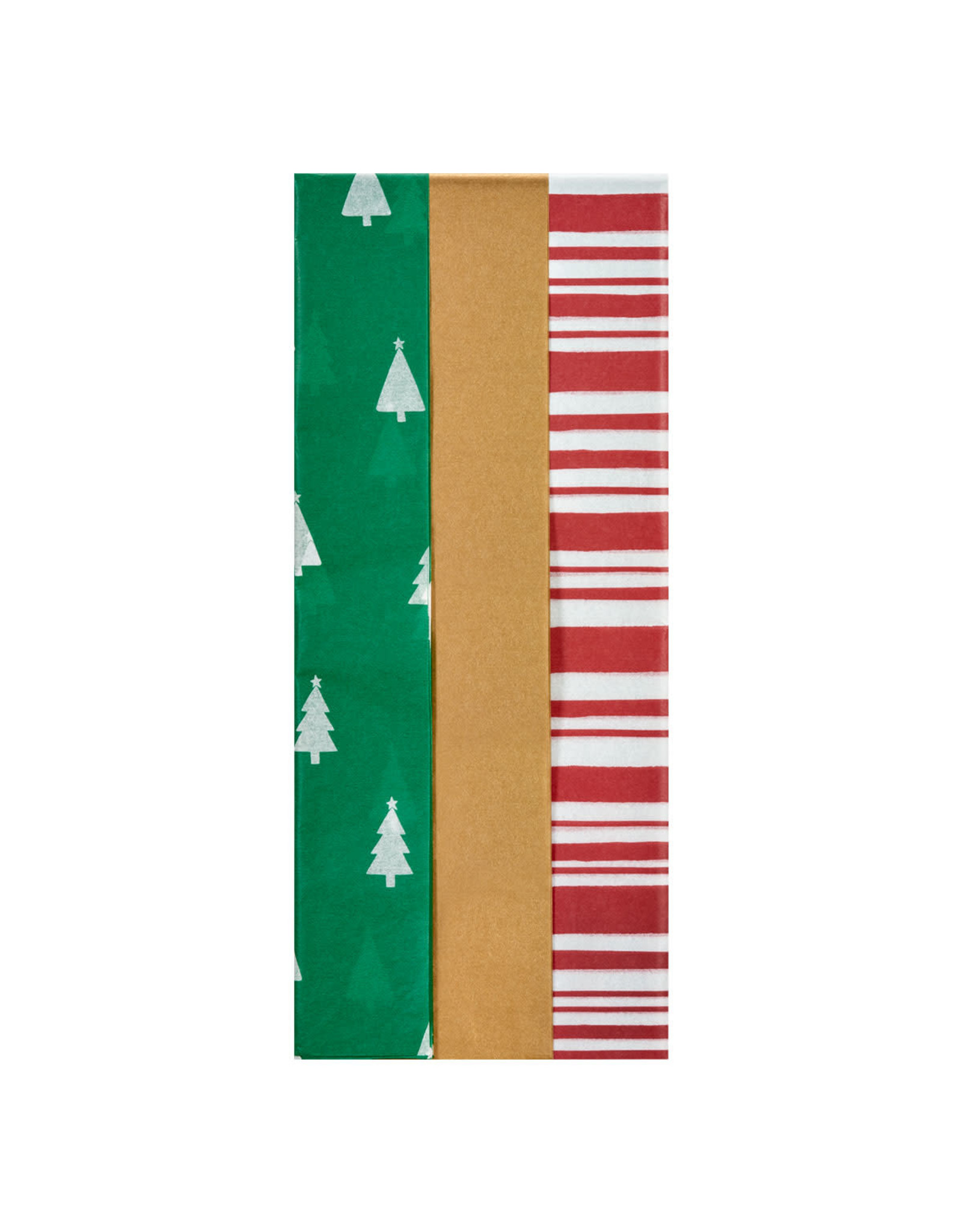 PAPYRUS® Christmas Tissue Paper Trio 9 Sheets Merry And Festive
