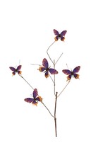 David Christophers Vibrant Wired Butterfly Spray 37" in Plum