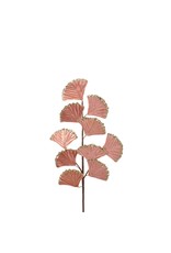 David Christophers Velvet Shimmer Gingko Leaf Spray Rose 26"