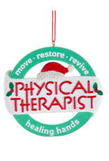 Kurt Adler Physical Therapist Christmas Ornament
