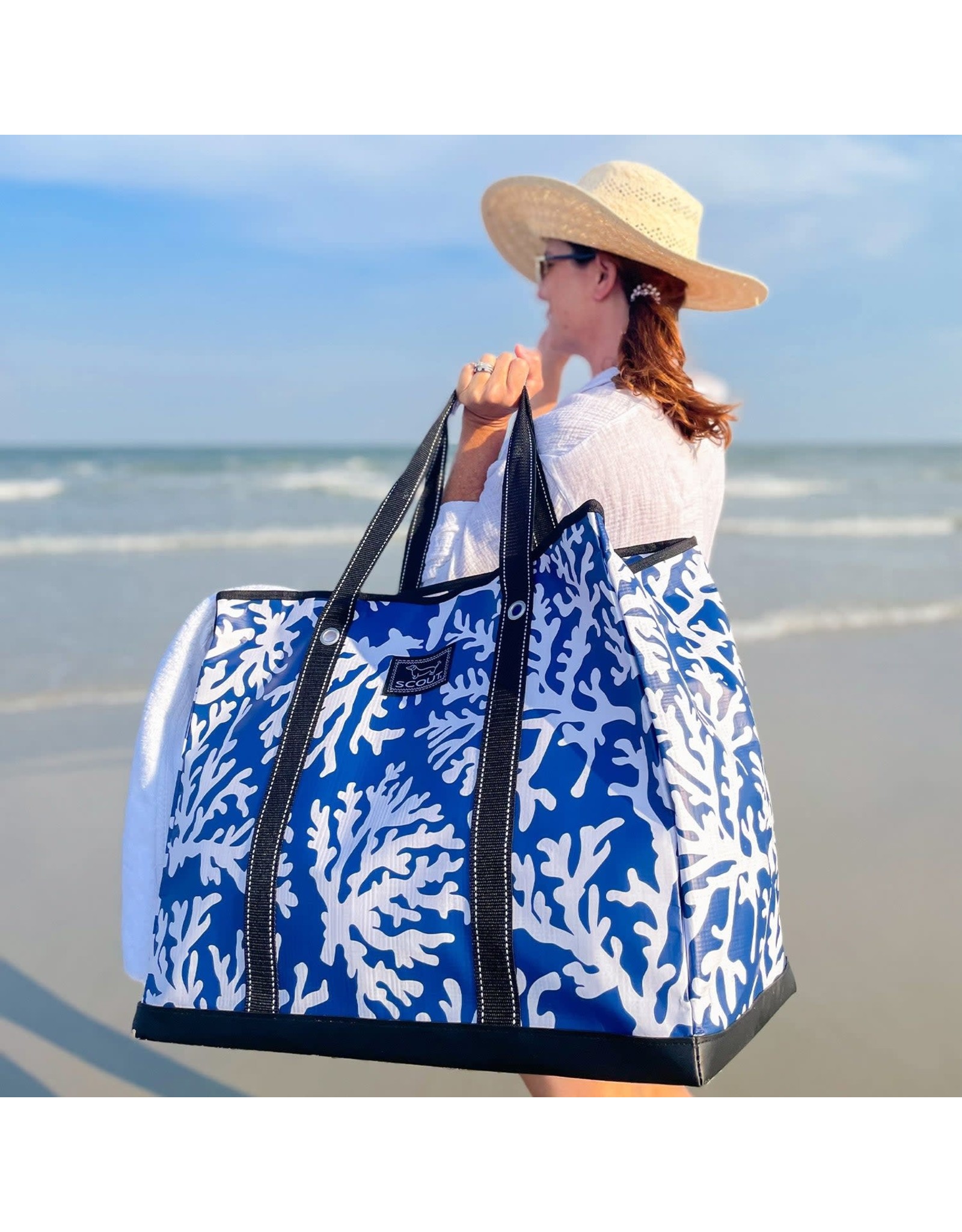 Large Tote - Blue