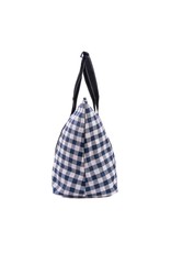Scout Bags On Holiday Extra Large Shoulder Bag Navy And White