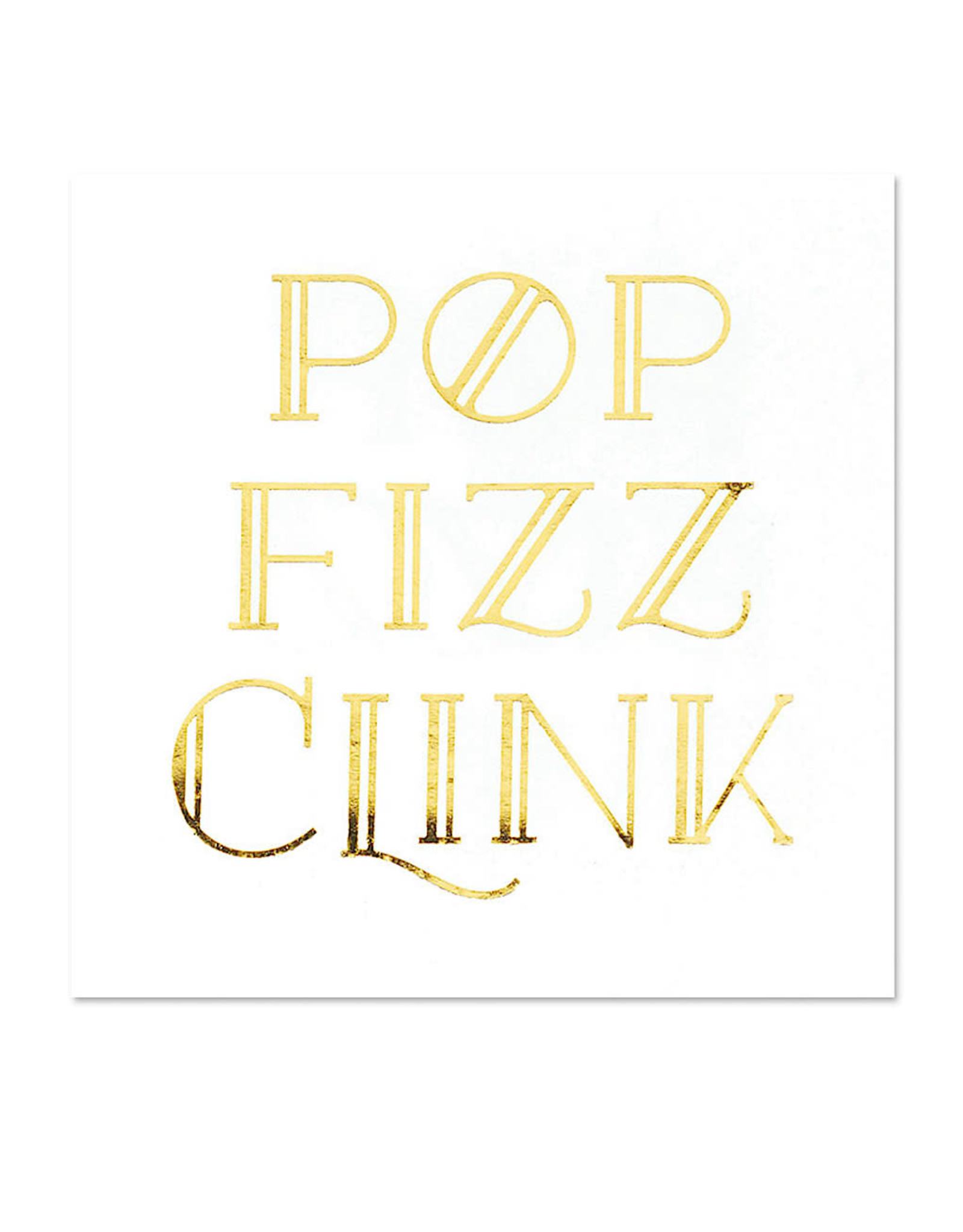 Papyrus Pop Fizz Clink Paper Beverage Cocktail Napkins 20PK