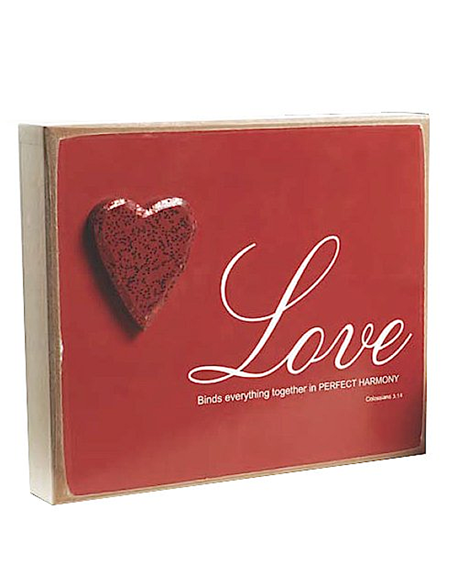 K&K Interiors Valentine's Decor Love Brick Sign