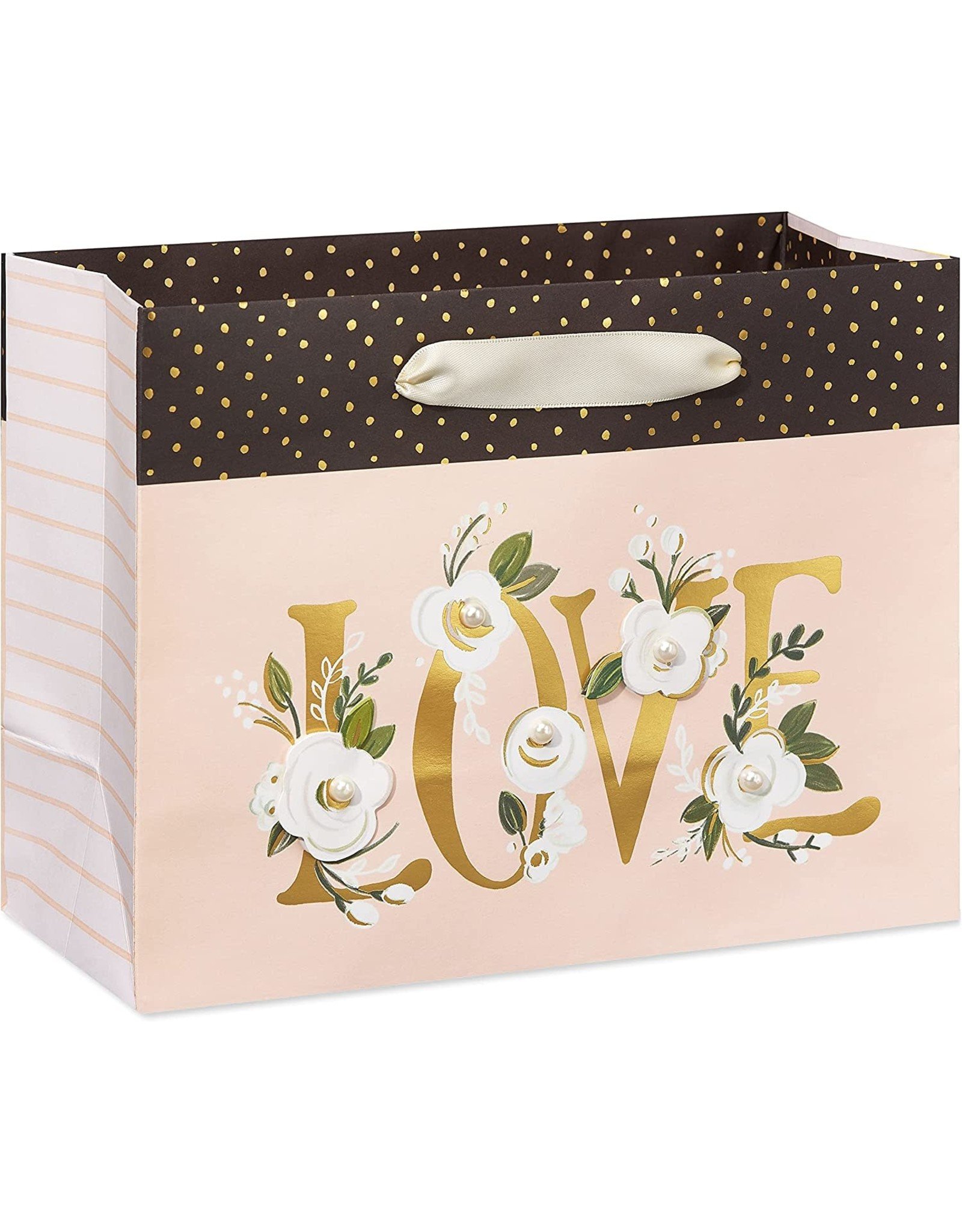 PAPYRUS® Gift Bag Medium 9Wx7Hx4D Happily Ever After Love