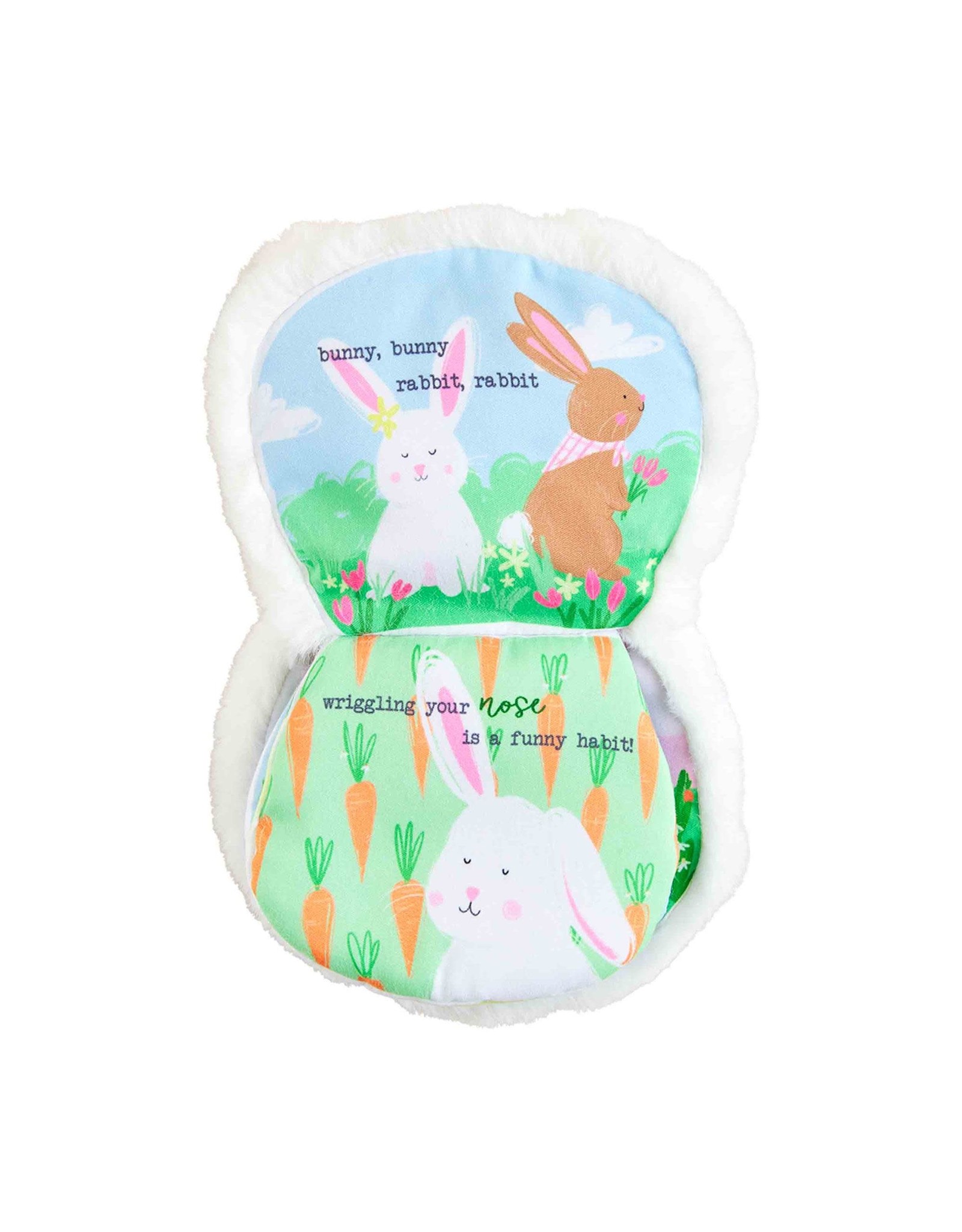 Mud Pie Kids Gifts Easter Bunny Puppet Book