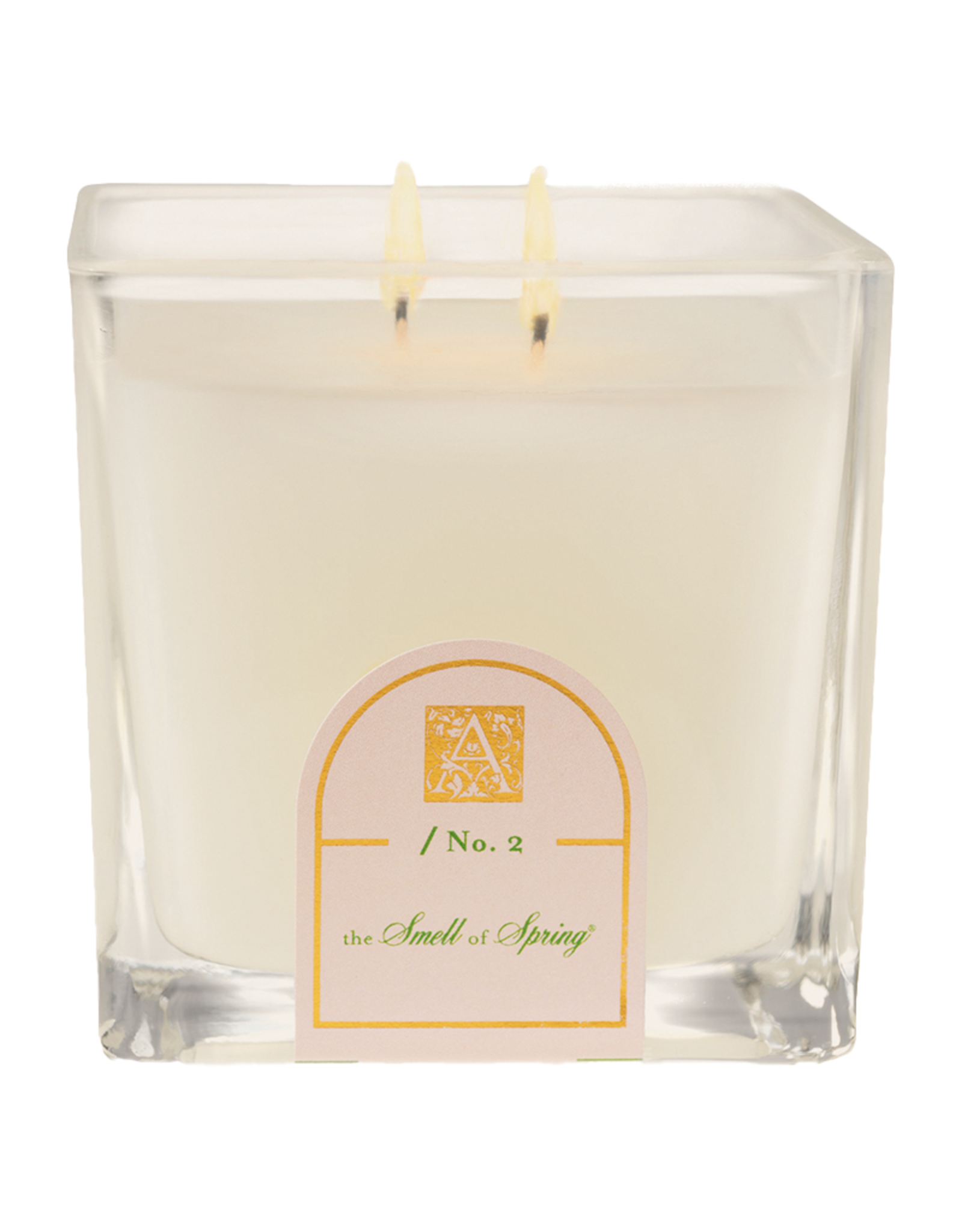 Aromatique The Smell of Spring Cube Candle Glass 12oz