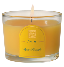 Aromatique Agave Pineapple Petite Tumbler Glass Candle 4.5oz