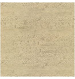 Caspari Gift Wrapping Paper 6ft Roll Pebble Gold Foil
