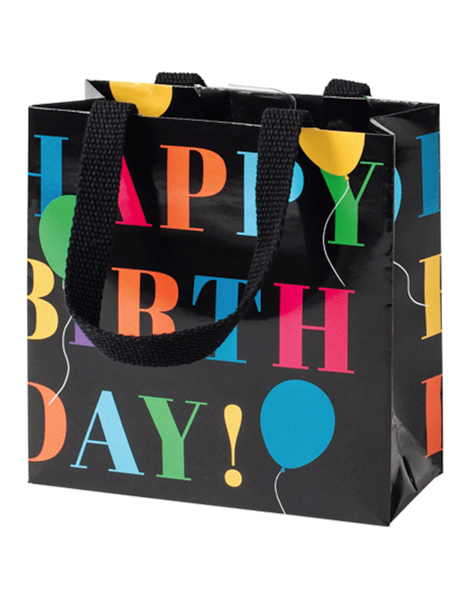 Caspari Gift Bags Small 7x3x5.25 Birthday Surprise