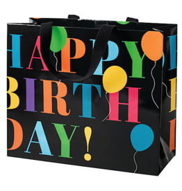 Caspari Gift Bag Birthday Surprise Large 11.75x4.75x10