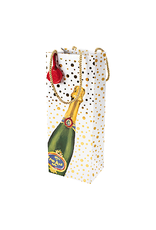 Caspari Wine And Bottle Gift Bag Champers Champagne Bottle
