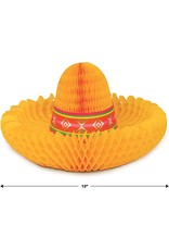 Beistle Fiesta Tissue Paper Sombrero Centerpiece 12 Inches