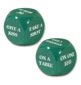 Beistle Irish St Patrick's Day Decision Dice Game