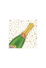 Caspari Paper Cocktail Napkins 20pk Champers Champagne Bottle Caspari Paper Cocktail Napkins 20pk Champers Champagne Bottle