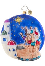 Christopher Radko Oh Holy Night Nativity Scene Ornament 4.5 inch