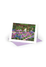 Quilling Card Quilled Artist Series Monet Artists Garden Greeting Card