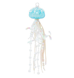 kat + annie Iridescent Jellyfish Christmas Ornament