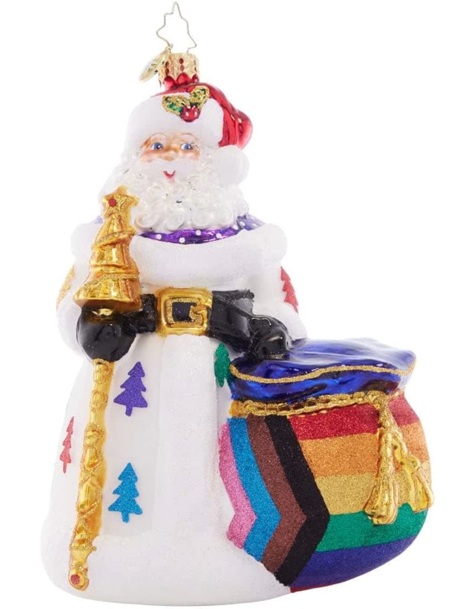 Christopher Radko Pride of Christmas Santa Christmas Ornament