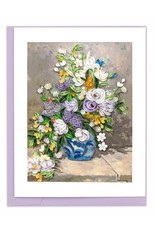 Quilling Card Quilled Artist Series Renoir Spring Bouquet Greeting Card