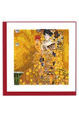 Quilling Card Quilled Artist Series Card Klimt The Lady In Gold