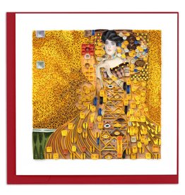 Quilling Card Quilled Artist Series Card Klimt The Lady In Gold