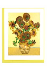 Quilling Card Quilled Artist Series Card Van Gogh Sunflowers