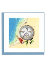 Quilling Card Quilled Sand Dollar Greeting Card