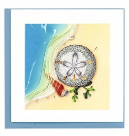 Quilling Card Quilled Sand Dollar Greeting Card