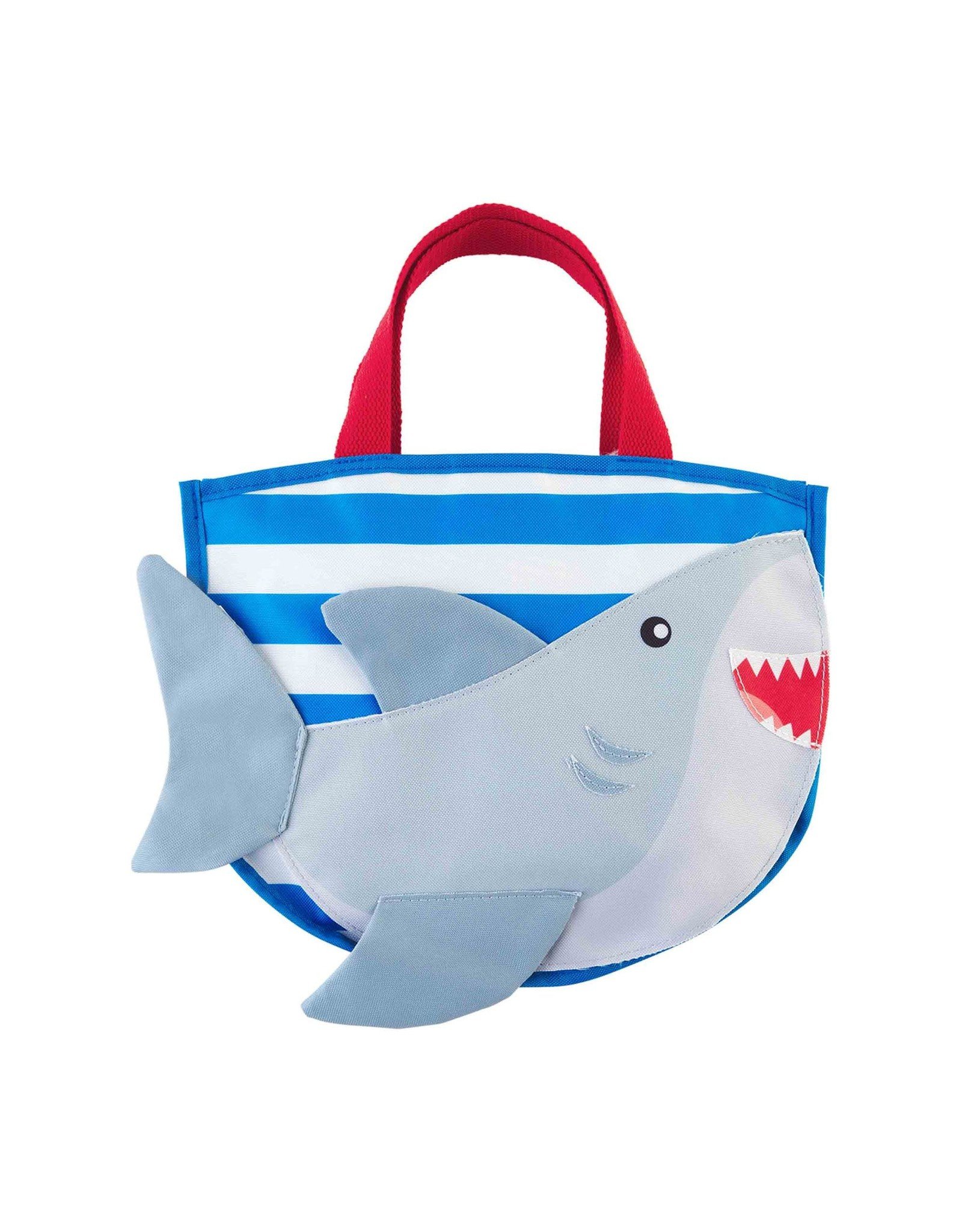 Mud Pie Kids Gifts Shark Beach Tote With Toys