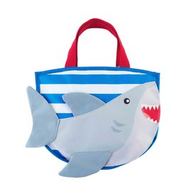 Mud Pie Kids Gifts Shark Beach Tote With Toys