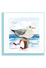 Quilling Card Quilled Seagull Greeting Card