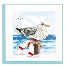 Quilling Card Quilled Seagull Greeting Card